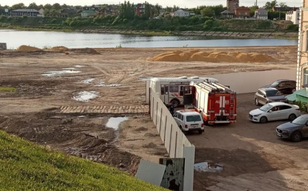 Строители обнаружили опасную находку на набережной в Сызрани